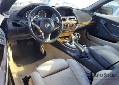 2008 BMW 650 I из США, поврежденный, VIN WBAEB53598CX63100